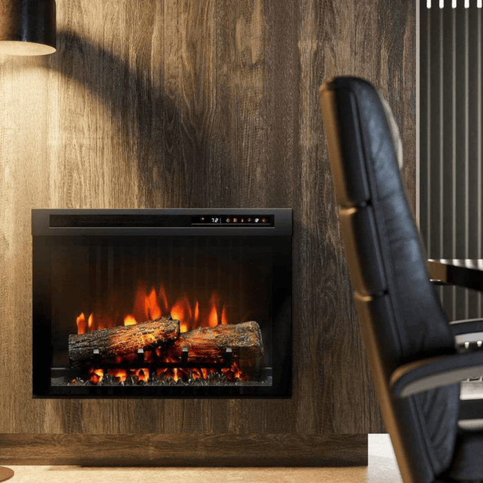 Dimplex 26 Inch Nova Plug-In Electric Fireplace Firebox Atatched