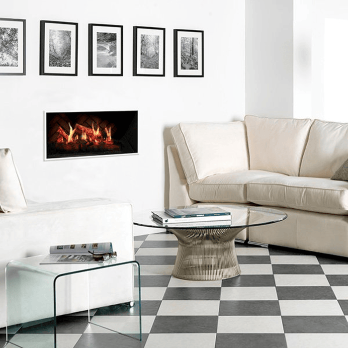 Dimplex 29 Inch Opti-V Duet Virtual Fireplace Attached