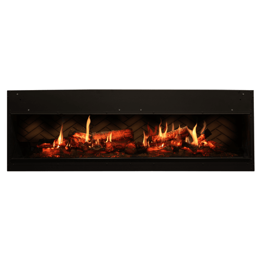 Dimplex 54 Inch Opti-V Duet Virtual Fireplace Front