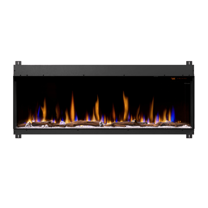 Dimplex 60 Inch Ignite Bold Built-In Linear Electric Fireplace Front