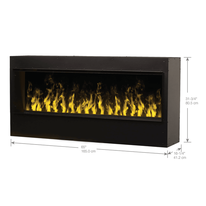 Dimplex 60 Inch Opti-Myst Pro 1500 Built-In Electric Firebox Dimensions