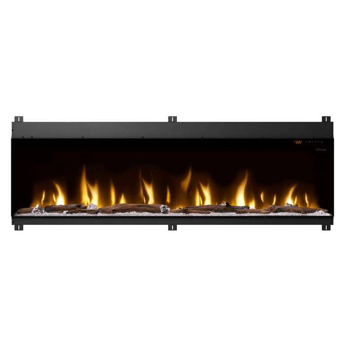 Dimplex 74 Inch Ignite Bold Built-In Linear Electric Fireplace Front