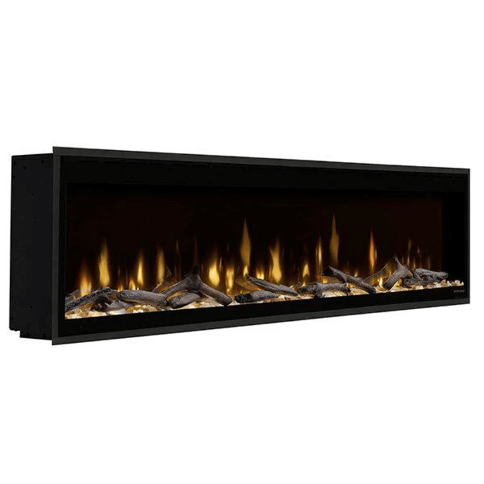 Dimplex Ignite Evolve 74 Inch Built-In Linear Electric Fireplace Left