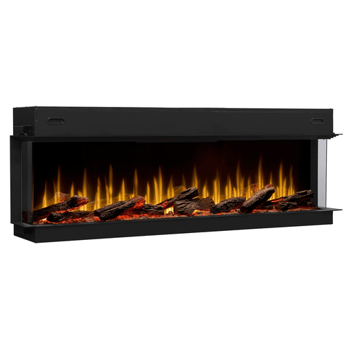 Dimplex Ignite Ultra 74 Inch Built-In Linear Electric Fireplace Left