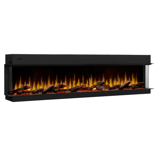 Dimplex Ignite Ultra 100 Inch Built-In Linear Electric Fireplace Left