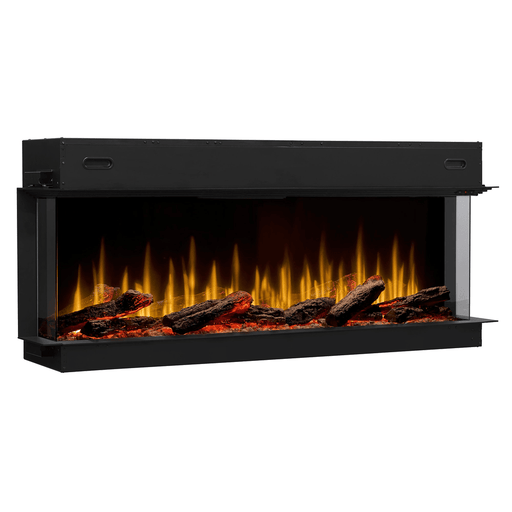 Dimplex Ignite Ultra 60 Inch Built-In Linear Electric Fireplace Left