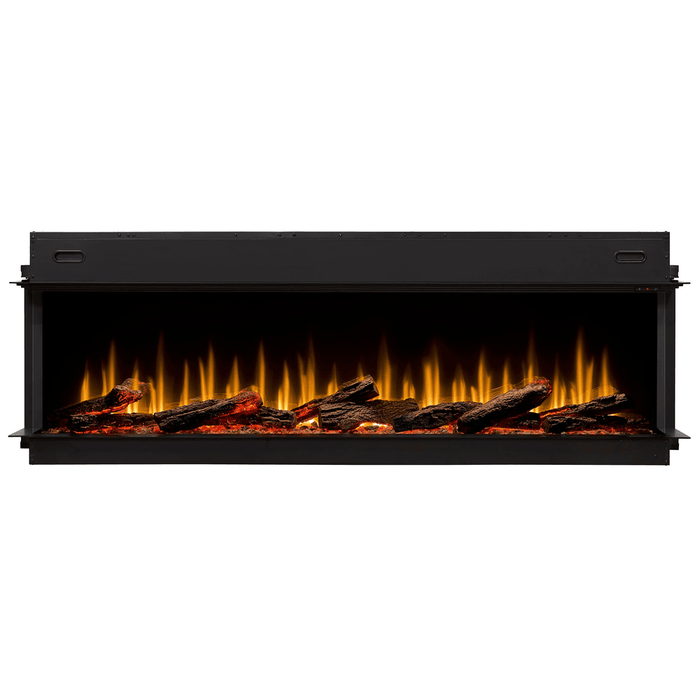 Dimplex Ignite Ultra 74 Inch Built-In Linear Electric Fireplace Front