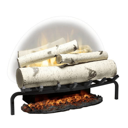 Dimplex Revillusion 25 Inch Plug-In Electric Log Set White Birch