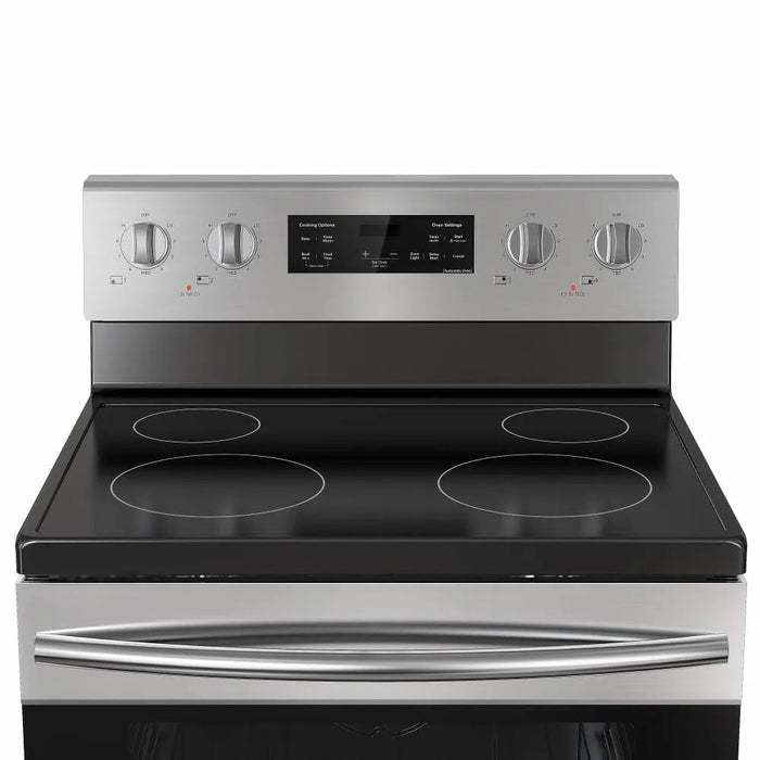 Empava 30 Inch 4 Element Radiant Electric Slide-In Range with Glass Top