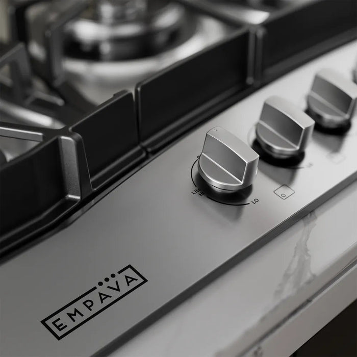 Empava EMPV-30GC21-GX 30 Inch Built-In Gas Stove Cooktop