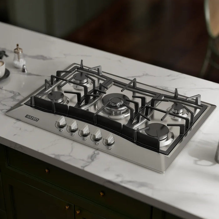 Empava EMPV-30GC21-GX 30 Inch Built-In Gas Stove Cooktop