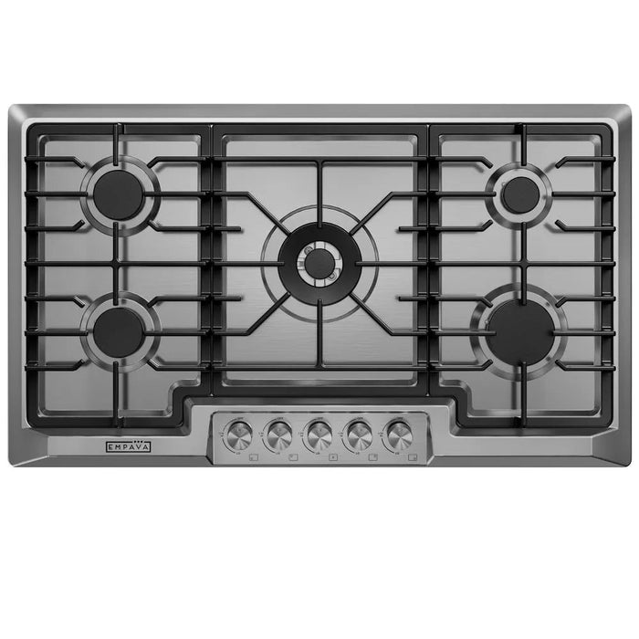 Empava EMPV-36GC23-GX 36 Inch Built-In Gas Cooktop