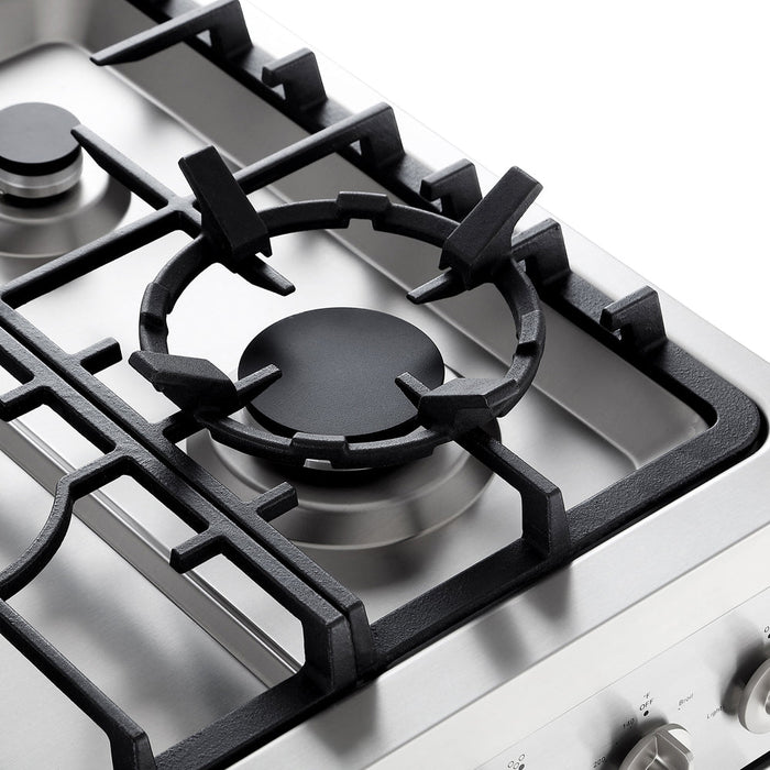 Empava 30 Inch Freestanding Range Gas Cooktop and Oven