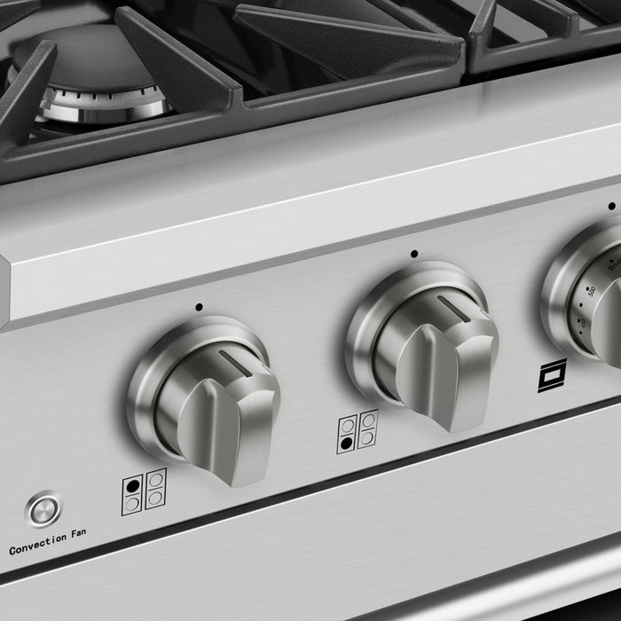 Empava EMPV-30GR07 30 Inch Pro-Style Slide-In Single Oven Gas Range