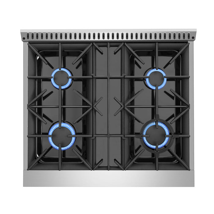 Empava EMPV-30GR07 30 Inch Pro-Style Slide-In Single Oven Gas Range