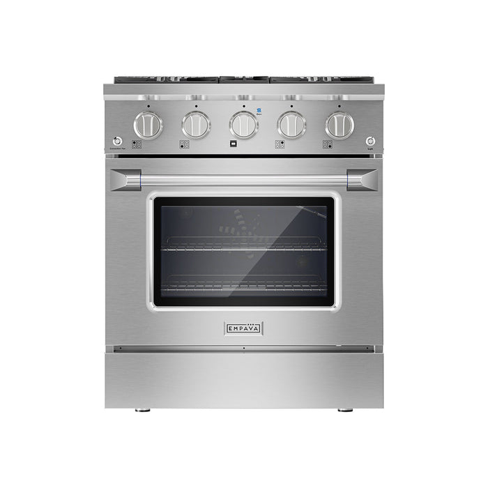 Empava EMPV-30GR07 30 Inch Pro-Style Slide-In Single Oven Gas Range