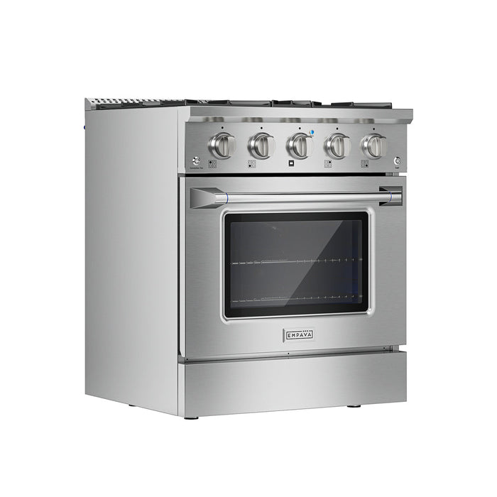 Empava EMPV-30GR07 30 Inch Pro-Style Slide-In Single Oven Gas Range