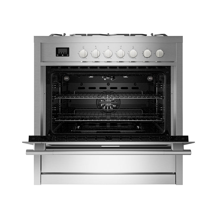 Empava 36 Inch Freestanding Range Gas Cooktop and Oven