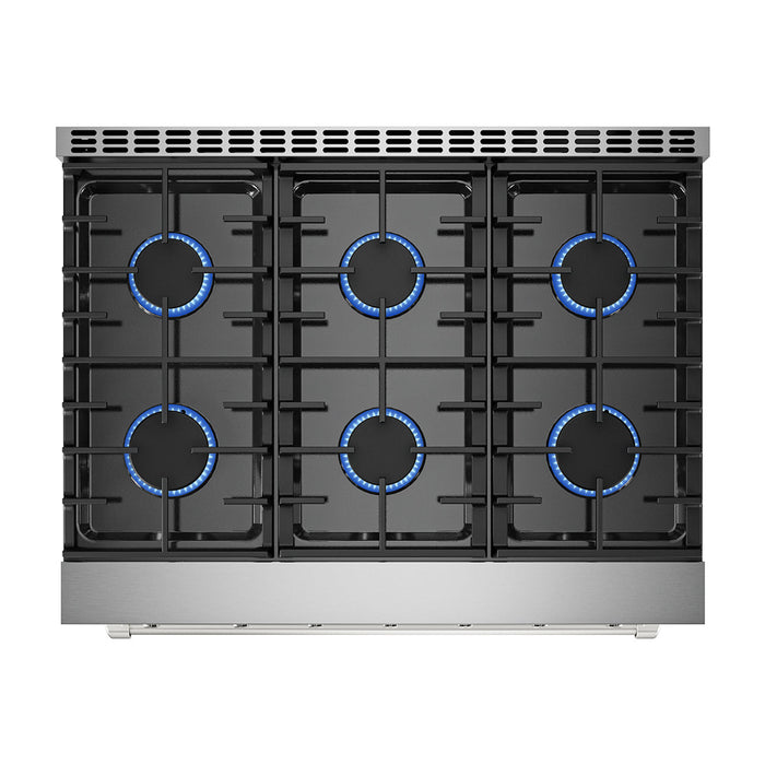 Empava EMPV-36GR11 36 Inch Pro-Style Slide-In Single Oven Gas Range