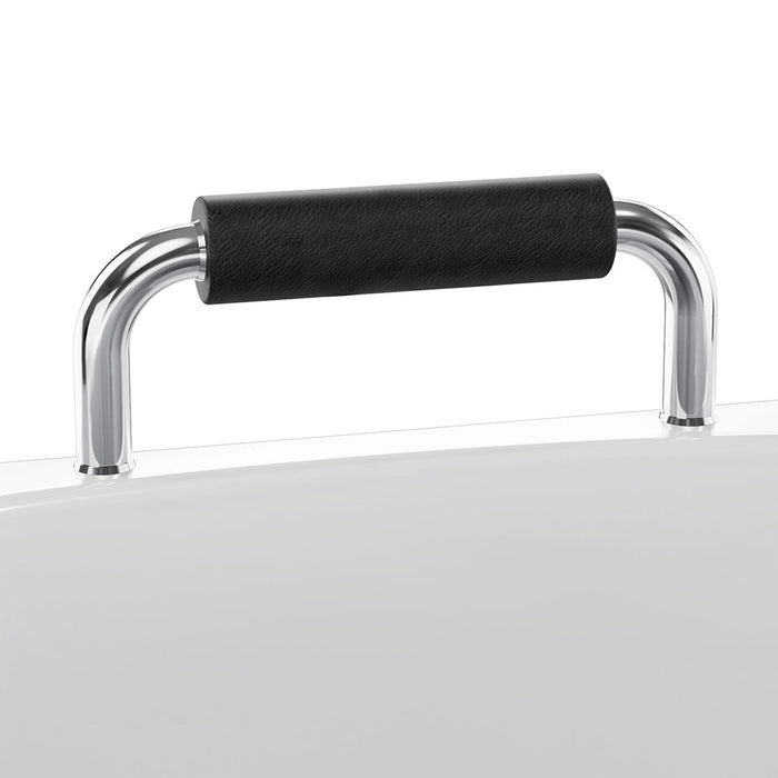 Empava 54 Inch Alcove Soaking Walk-In Tub with Right Drain