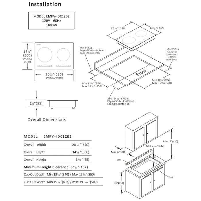 Dimensions