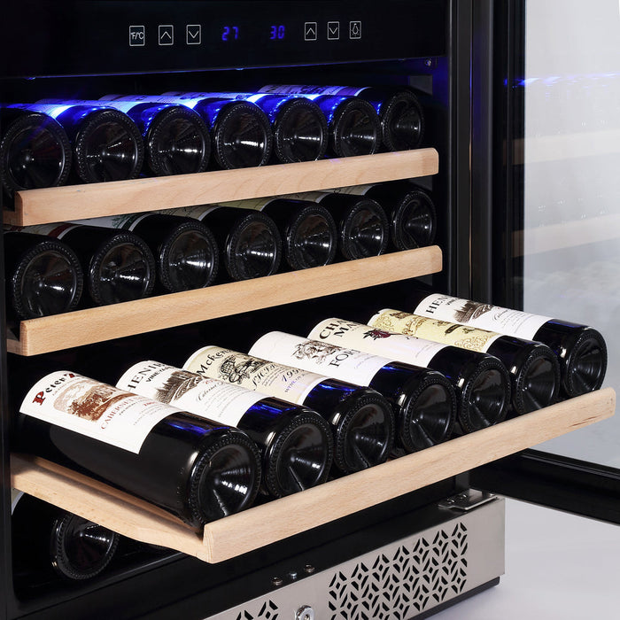 Side with bottles