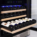 Side with bottles