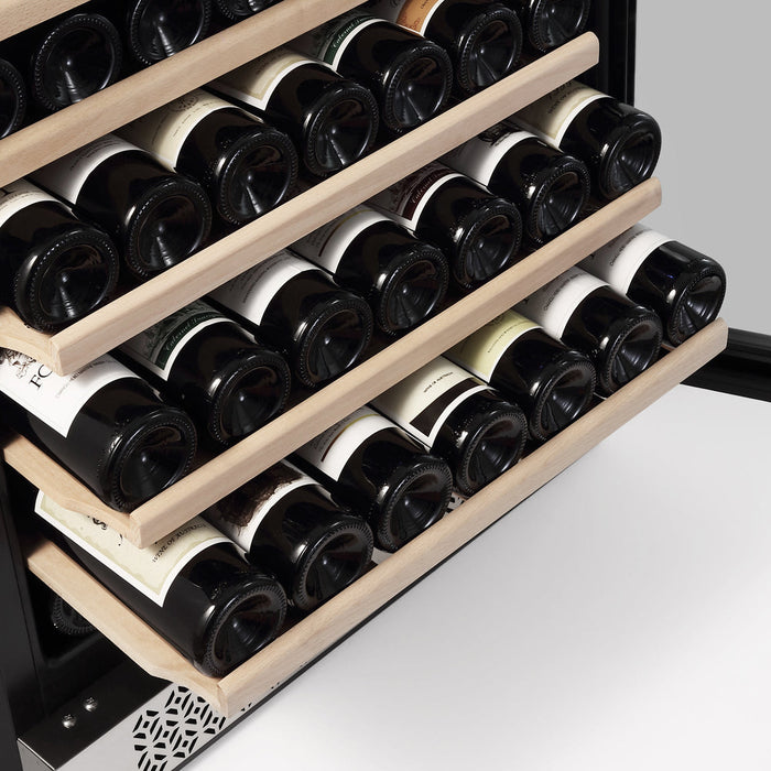 Rack with bottles