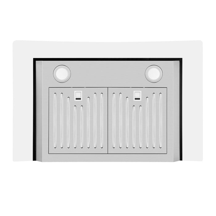 Empava 30 Inch 400 CFM Wall Mount Ducted Range Hood