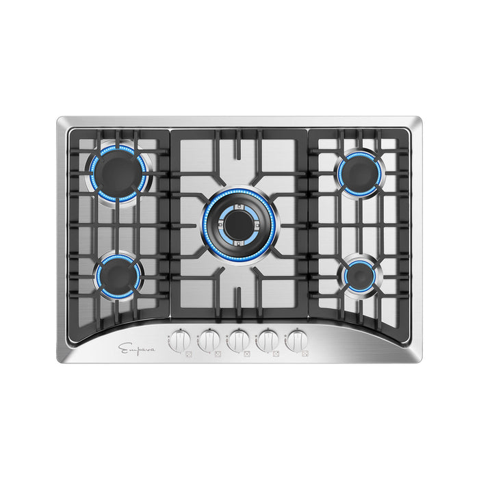 Empava EMPV-30GC5B70C 30 Inch Built-In Gas Cooktop