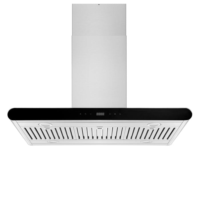 Empava 36 Inch 400 CFM Island Ducted Range Hood