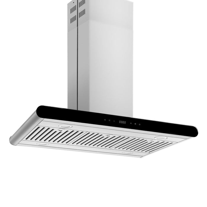 Empava 36 Inch 400 CFM Island Ducted Range Hood