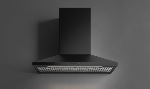 Falmec 30 Inch Vulcano Plus NRS 600 Wall Mount Matte Black Range Hood Main