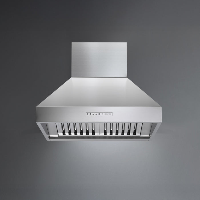 Falmec 36 Inch Pyramid Pro NRS 600 CFM Wall Mount Range Hood Main