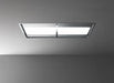 Falmec 54 Inch Nuvola Ceiling Mount White Range Hood Main