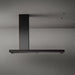 Falmec 70 Inch Elle 500 CFM Island Mount Matte Black Hood Main