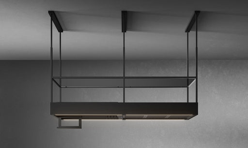 Falmec 70 Inch Spazio 350 CFM Island Mount Matte Black Hood Main