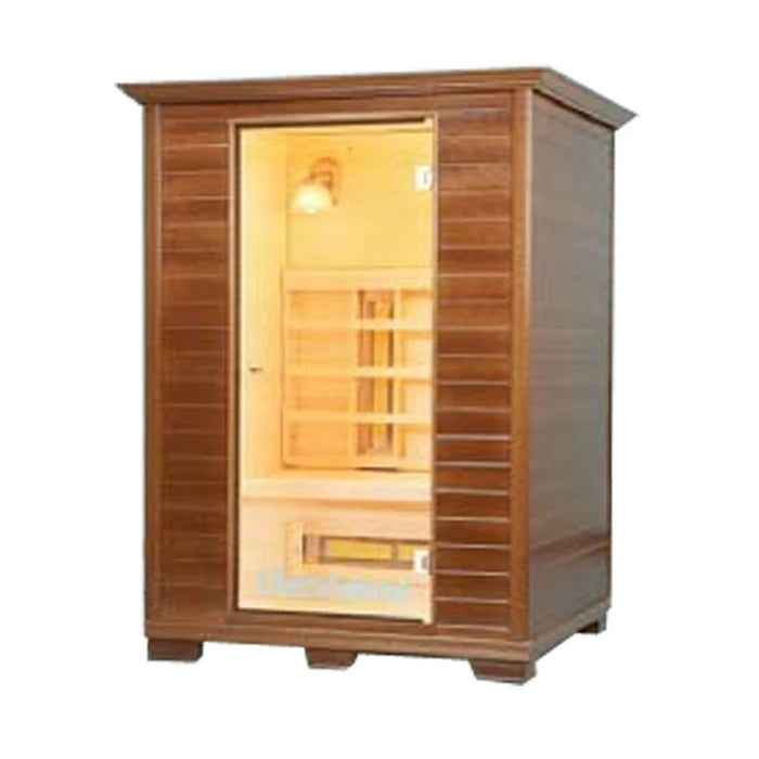 Full Spectrum Infrared Wooden Sauna - Natural Aspen Wood - 4 person