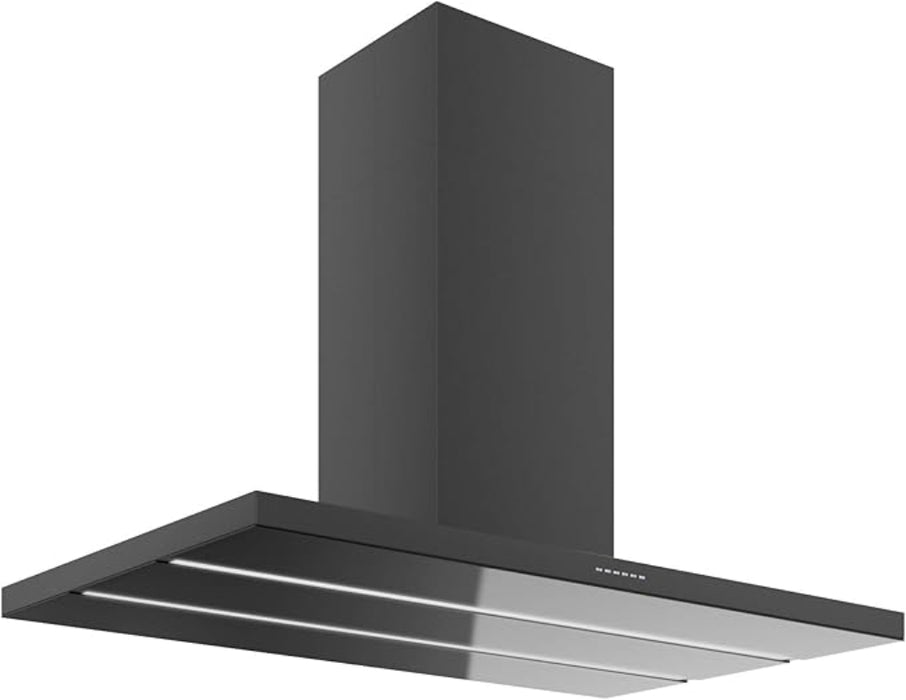Futuro Futuro 48″ Viale Island Range Hood - Black front