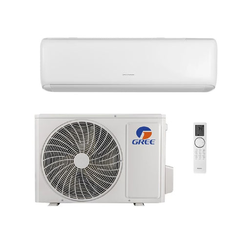 Gree Livo 12,000 BTU 19 SEER2 Single-Zone Wall-Mounted Mini Split Heat Pump System Set