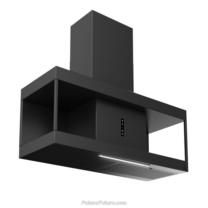 Futuro Futuro 36 Inch Nova Black Wall Range Hood