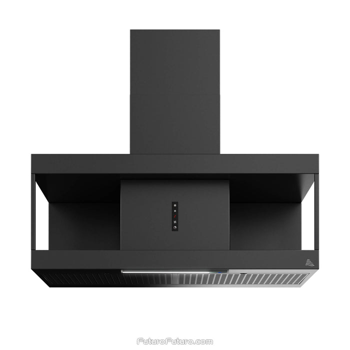 Futuro Futuro 36 Inch Nova Black Wall Range Hood