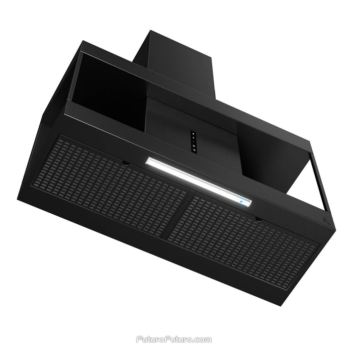 Futuro Futuro 36 Inch Nova Black Wall Range Hood