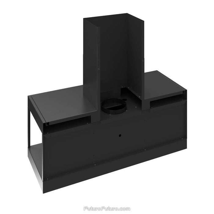 Futuro Futuro 36 Inch Nova Black Wall Range Hood