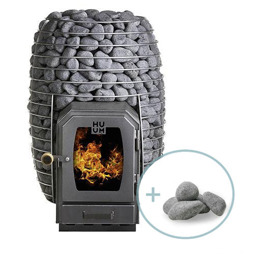 Harvia HIVE Wood Series 17kW Sauna Heater Package Main