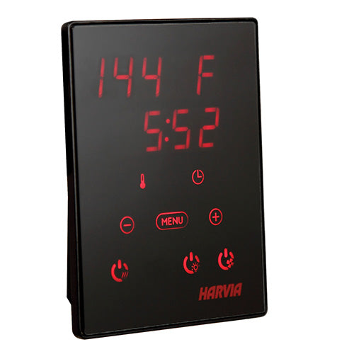 Harvia KIP Series 8kW Stainless Steel Sauna Heater Package Xenio Control