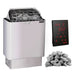 Harvia KIP Series 8kW Stainless Steel Sauna Heater Package Main