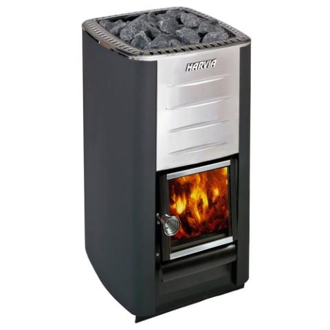 Harvia M3 M Series 16.5kW Wood-Burning Sauna Stove Side