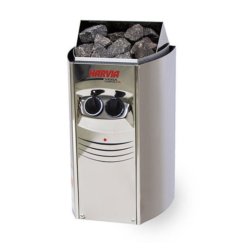 Harvia Vega Compact Series 1700 1.7kW Electric Sauna Heater Side
