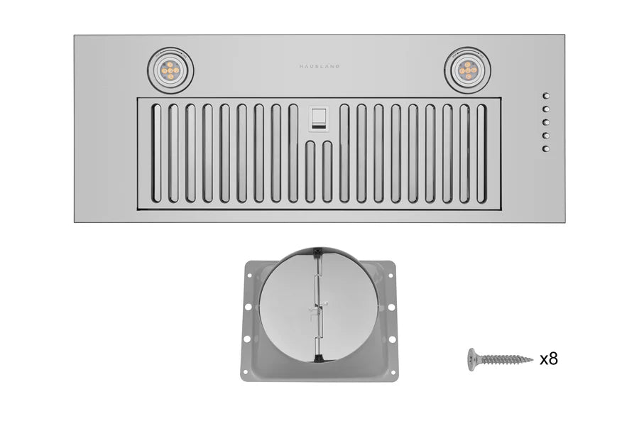 Hauslane 30 Inch Convertible Range Hood Insert with Stainless Steel Filters